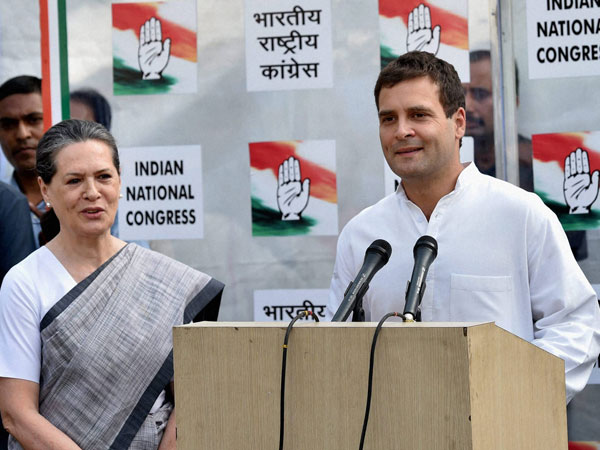 Sonia Gandhia and Rahul Gandhi Sonia Gandhia and Rahul Gandhi