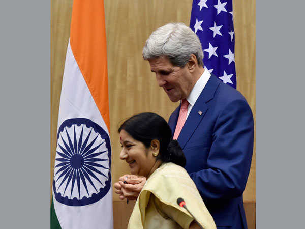 John Kerry-Sushma Swaraj