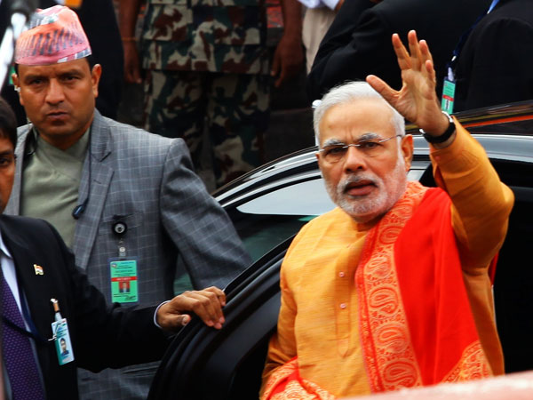 PM Narendra Modi at Pashupatinath temple