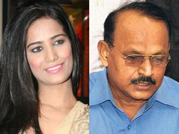 Poonam Pandey and DIG Paraskar