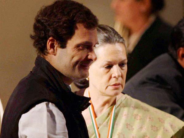 Sonia and Rahul Gandhi