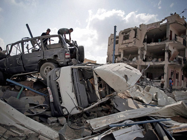 US back Egypt's truce efforts over Gaza