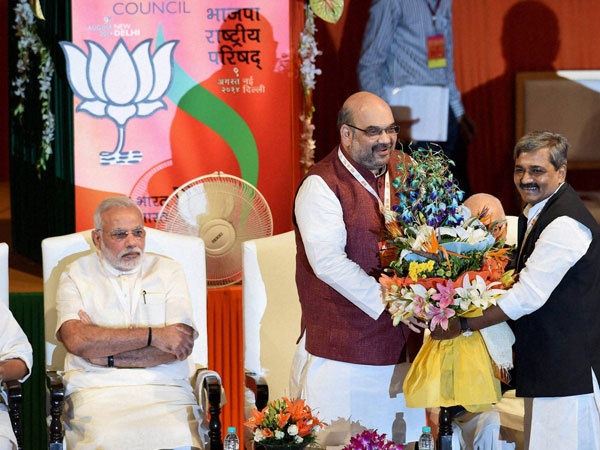 Formal appointment of Amit Shah as Prez