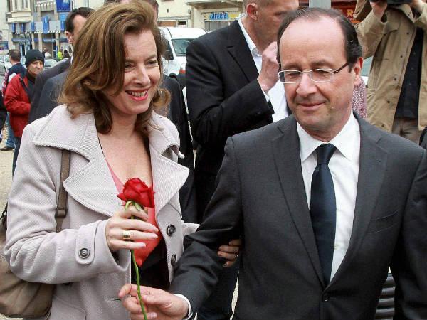 francois-hollande-first -lady-valerie-trierweiler