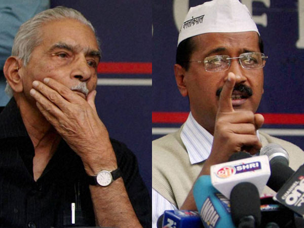 Shanti Bhushan hits out at Kejriwal 