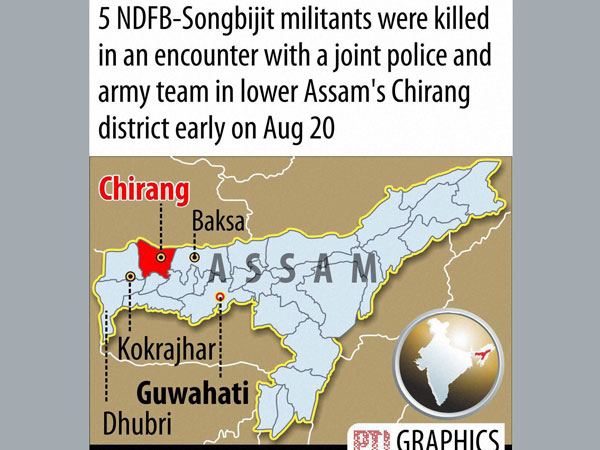 5 NDFB-S militants killed in encounter