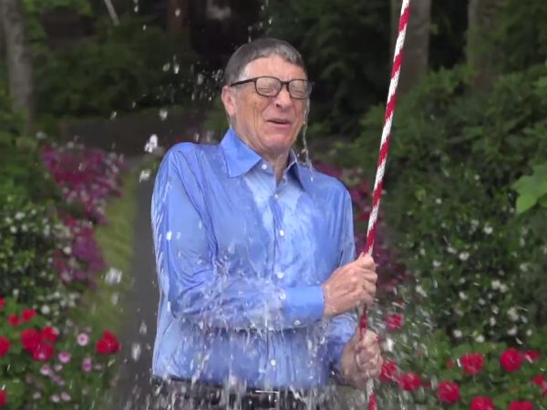 Bill Gates took up the challenge