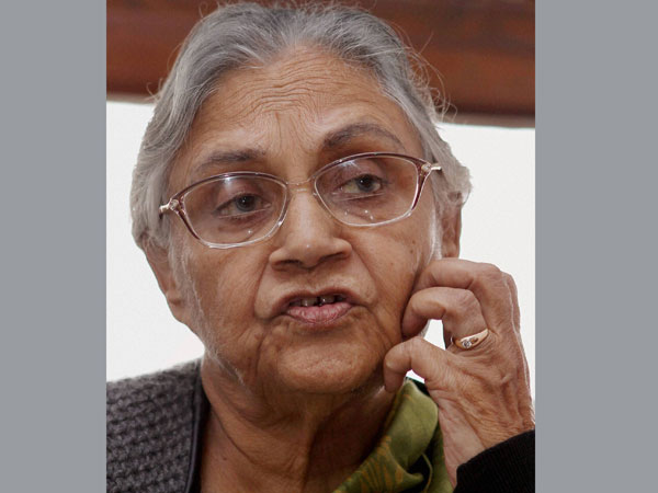 Sheila Dikshit meets president