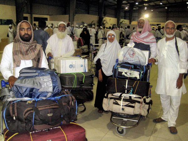 Hajj pilgrims