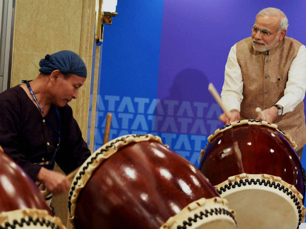 narendra Modi proved his mettle in Japan