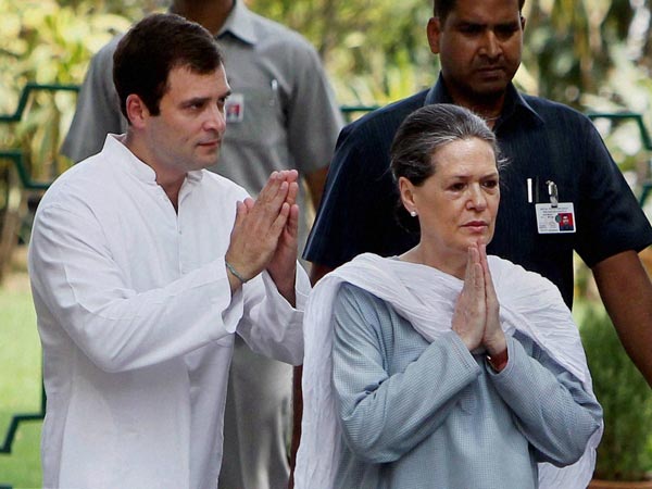 Sonia Gandhi and Rahul Gandhi