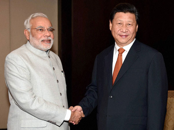 Modi sees upswing in India-China ties