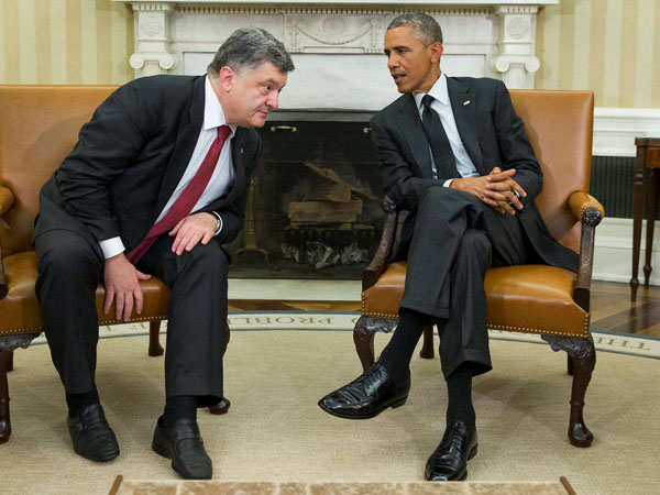 Obama promises to work on Ukraine crisis