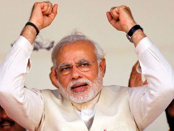 Modi sees high tide of hope for India