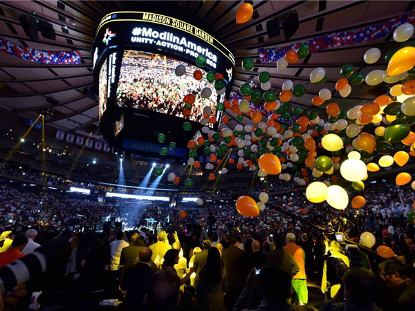 Modi at Madison: Lawmakers flock in