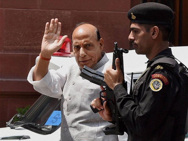Rajnath Singh visit: Security tight