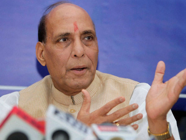 Home Minister Rajnath Singh
