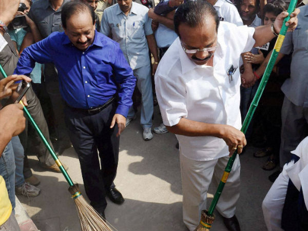 Harsh Vardhan and D V Sadananda Gowda sweep
