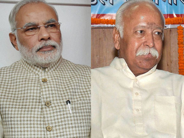 Modi hails Mohan Bhagwat's speech