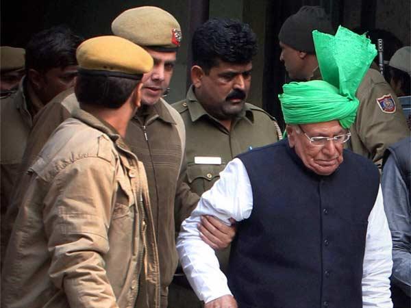 Indian National Lok Dal (INLD) chief and former Haryana chief minister Om Prakash Chautala.