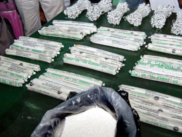 Gelatine sticks, detonators seized in WB