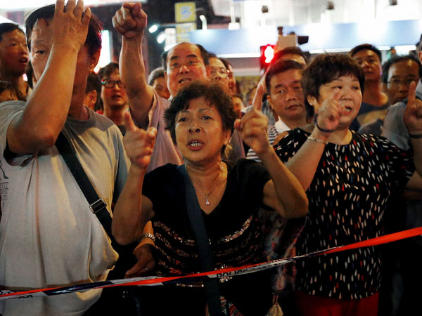 China accuses American hand behind Hong Kong protests China accuses American hand behind Hong Kong protests