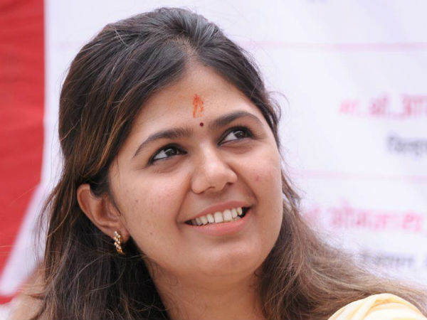 Gopinath Munde's daughter Pankaja Munde. Gopinath Munde's daughter Pankaja Munde.