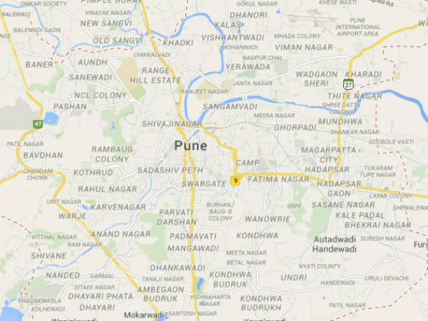 Pune map