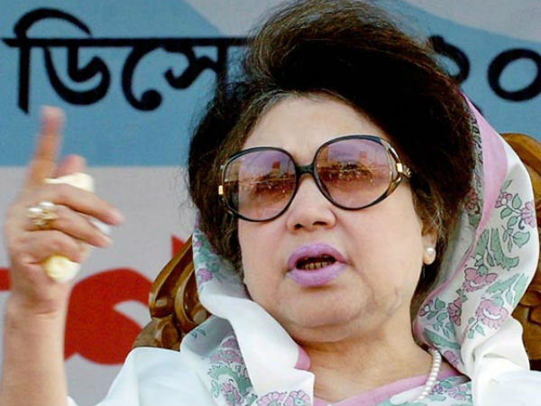 Former Prime Minister Khaleda Zia.