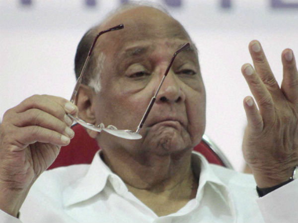 NCP chief Sharad Pawar