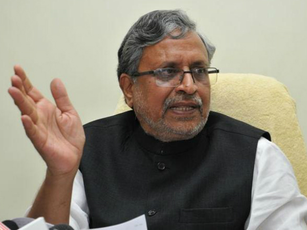 Nitish protecting criminals in Bihar', says Sushil Kumar Modi.