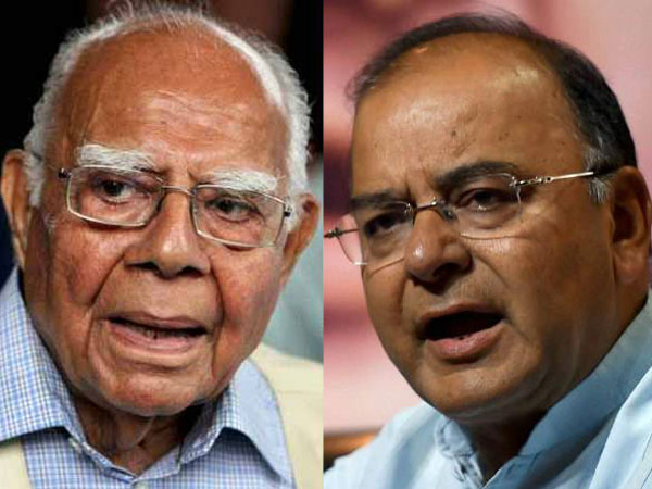 Jethmalani criticises Arun Jaitley 