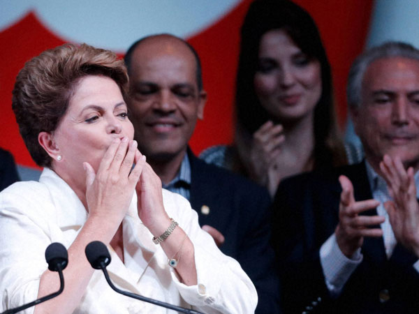 Dilma Rousseff re-elected as Brazil prez