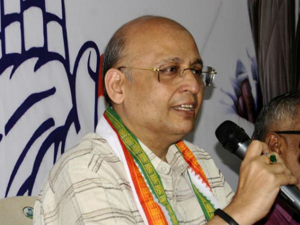 Congress spokesman Abhishek Singhvi. Congress spokesman Abhishek Singhvi.
