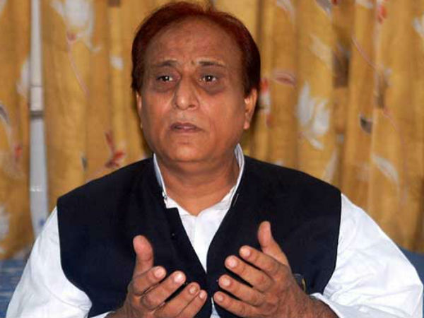 BJP dares Azam Khan to ban RSS in UP.