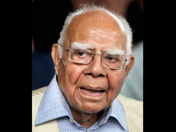 Ram Jethmalani advocates Musharraf formula on Kashmir.