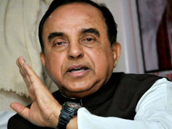 BJP leader Subramanian Swamy