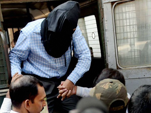 NIA officials produce ZIa-ul-Haque, arrested in connection with Burdwan blast at a local court in Kolkata on Saturday.