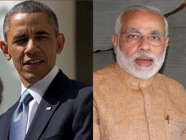 Obama and Modi Obama and Modi