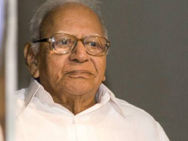 Former SC judge, human rights activist VR Krishna Iyer passes away Former SC judge, human rights activist VR Krishna Iyer passes away