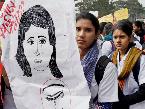 Nursing students protest