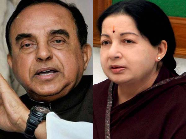 Jayalalithaa's DA case: Get Karnataka HC order to argue in this case, SC tells Swamy. Jayalalithaa's DA case: Get Karnataka HC order to argue in this case, SC tells Swamy.
