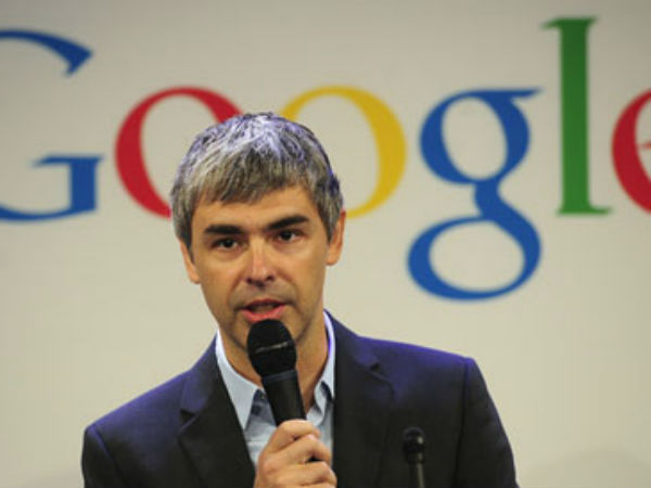 Google CEO Larry Page named business person of the year. Google CEO Larry Page named business person of the year.