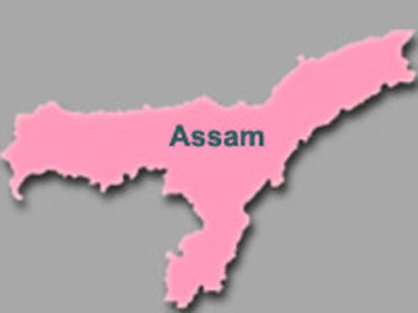 Assam map Assam map