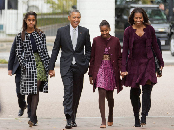 Sasha, Malia not to accompany Obama Sasha, Malia not to accompany Obama