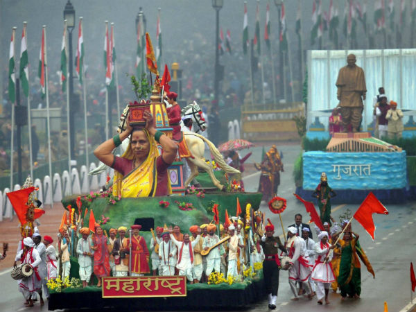 Maharashtra tableau Maharashtra tableau