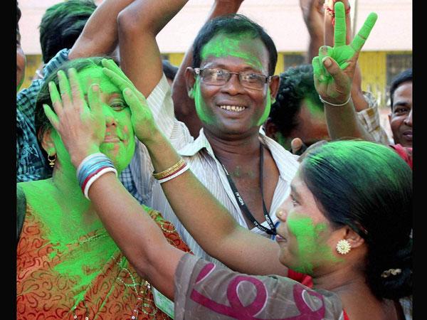 Trinamool Congress celebration Trinamool Congress celebration