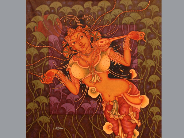 Painting by artist Mannikandan Punnakal Painting by artist Mannikandan Punnakal