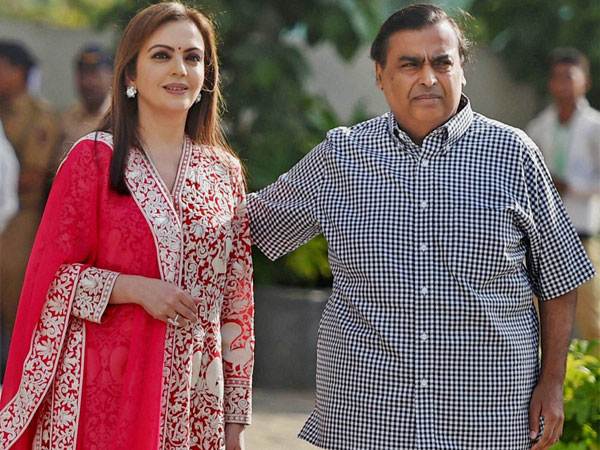 Mukesh Ambani and Nita Ambani