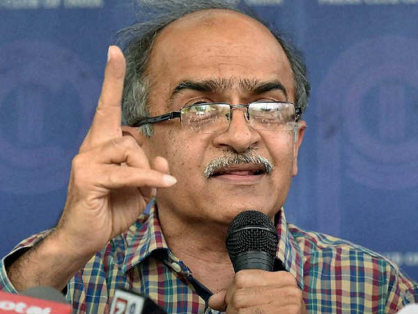 AAP's new TV ad 'crass' projection of Kejriwal: Bhushan. AAP's new TV ad 'crass' projection of Kejriwal: Bhushan.